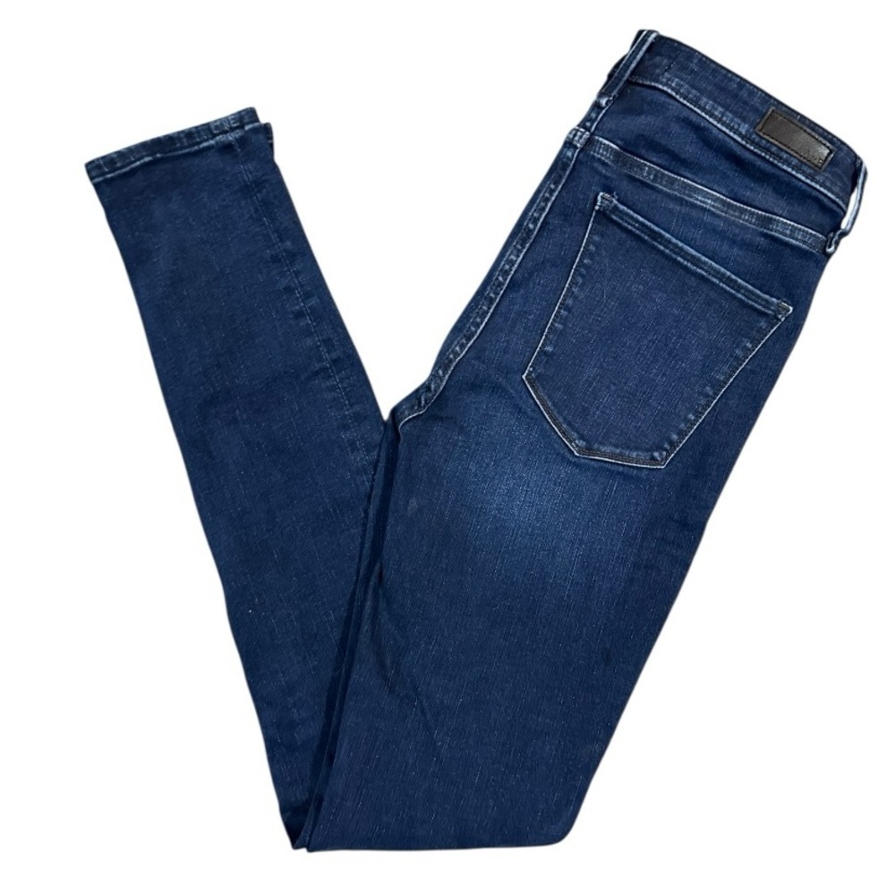 Abercrombie & Fitch Simone High Rise Super Skinny Jeans Dark Wash Size 27/4L - Picture 13 of 15